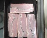 お弁当　ベーコンたまご巻き作り方2写真