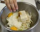 バランスばっちり!ふわふわお好み焼き風丼作り方3写真