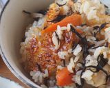 残ったひじき煮で！絶品炊き込みご飯♡作り方6写真