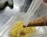 ポリ袋でつくるなめ茸とツナの和風パスタ作り方6写真