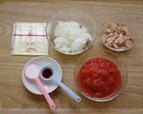 ベジ♪トマトとツナの焼きリゾット作り方1写真