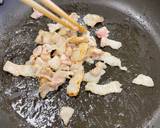 バランスばっちり!ふわふわお好み焼き風丼作り方5写真