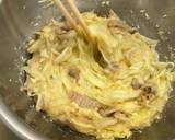 バランスばっちり!ふわふわお好み焼き風丼作り方6写真