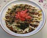 バランスばっちり!ふわふわお好み焼き風丼作り方10写真