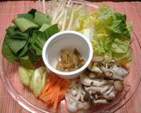 *ふわとろ酸辣湯（サンラータン）うどん*作り方1写真
