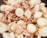 大根と豚肉の炒め煮作り方3写真