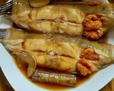 ☆魚煮付け覚書☆子持ちナメタガレイ煮付け作り方14写真