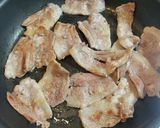 れんこんと豚バラ肉の甘辛炒め作り方3写真