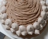 大きいモンブランタルト♡作り方7写真