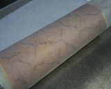 矢羽根模様のロールケーキ作り方27写真