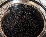 シワあり硬めで甘さ控えめ★黒豆煮★作り方5写真