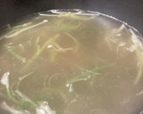 春雨とふわふわ卵の中華スープ作り方4写真