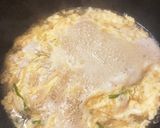 春雨とふわふわ卵の中華スープ作り方5写真