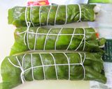 白葱の生昆布巻き巻き 生姜味の煮びたし作り方10写真