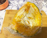 【冬至レシピ】簡単♪かぼちゃのいとこ煮作り方1写真