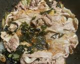 豚肉と白菜のプレート 作り方5写真