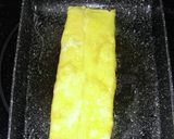 【お弁当】玉子1個で玉子焼き!作り方3写真
