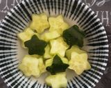 簡単★太いきゅうりとクッキー型で塩漬け作り方1写真