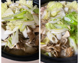 とろっとろ☆野菜たっぷり鶏肉の水炊き風鍋作り方4写真