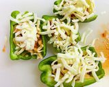 簡単☆ピーマンのキムチーズ焼き作り方4写真
