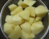 お肉とじゃがいものケチャップ炒め作り方1写真