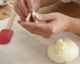 もちもちおもちの和風ツリー作り方4写真