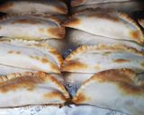 簡単・時短！餃子の皮でアップルパイ風作り方4写真