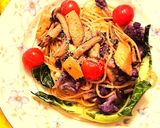 紫カリフラワーとパクチーのヘルシーサラダ作り方6写真