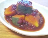 あずき缶で♪簡単♪冬至南瓜(*^O^*)作り方4写真