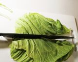 キャベツの切り方作り方4写真