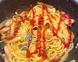 ★フライパン1つ 簡単ナポリタン★作り方5写真