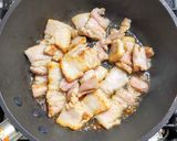 豚バラ肉とレンコンとピーマンのカレー炒め作り方2写真
