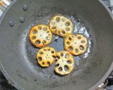 豚バラ肉とレンコンとピーマンのカレー炒め作り方4写真