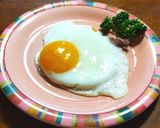 ちょっと蒸してから焼いたきれいな目玉焼き作り方5写真