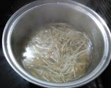 水菜たっぷり鴨出汁そば作り方2写真