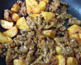 お肉とじゃがいものケチャップ炒め作り方4写真