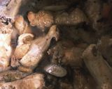 手羽元とごぼうの炊いたん作り方2写真