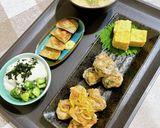 トロロがけ♪オクラときゅうりの梅和え作り方6写真