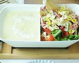 クラムチャウダー&トマトほうれん草パスタ作り方4写真