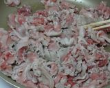 冬至に「冬の七草」豚汁うどん作り方3写真