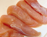鶏ササミのごま焼き作り方1写真