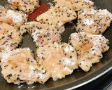 鶏ササミのごま焼き作り方6写真