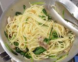 フライドにんにくで絶品。オイルパスタ作り方7写真