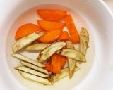 レンジ肉無きな粉トマト煮込味白菜回鍋肉風作り方4写真