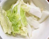 レンジ肉無きな粉トマト煮込味白菜回鍋肉風作り方8写真