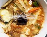 レンジ肉無きな粉トマト煮込味白菜回鍋肉風作り方16写真