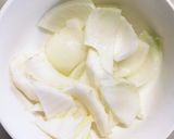 根菜茄子コク旨ガリきな粉炒味温野菜サラダ作り方3写真