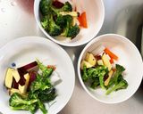 根菜茄子コク旨ガリきな粉炒味温野菜サラダ作り方7写真