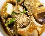 根菜茄子コク旨ガリきな粉炒味温野菜サラダ作り方19写真