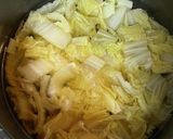 白菜と黒豆のあったかスープ作り方1写真